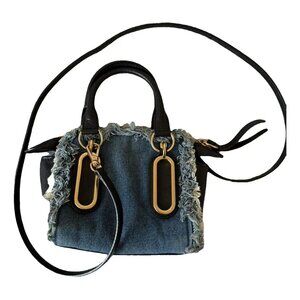 See By Chloe - The Paige Denim Satchel - Cross Body